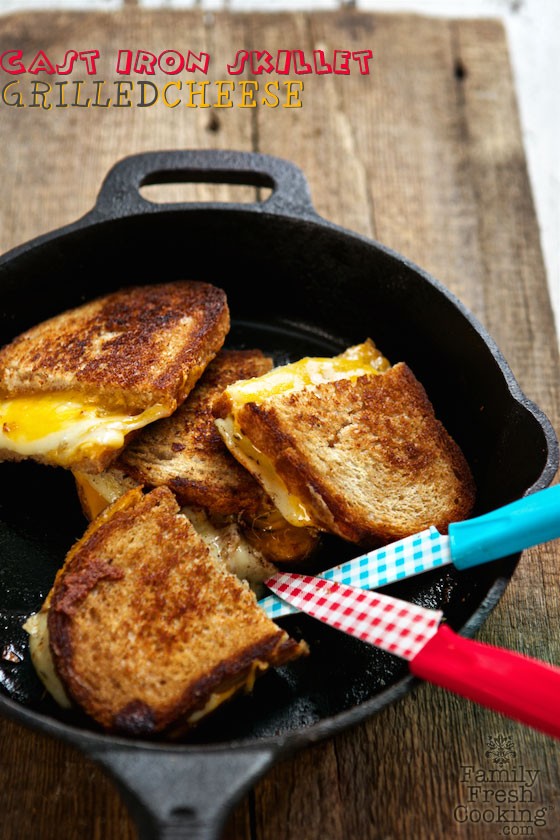 Cast Iron Skillet Grilled Cheese New post! Bloglovin’