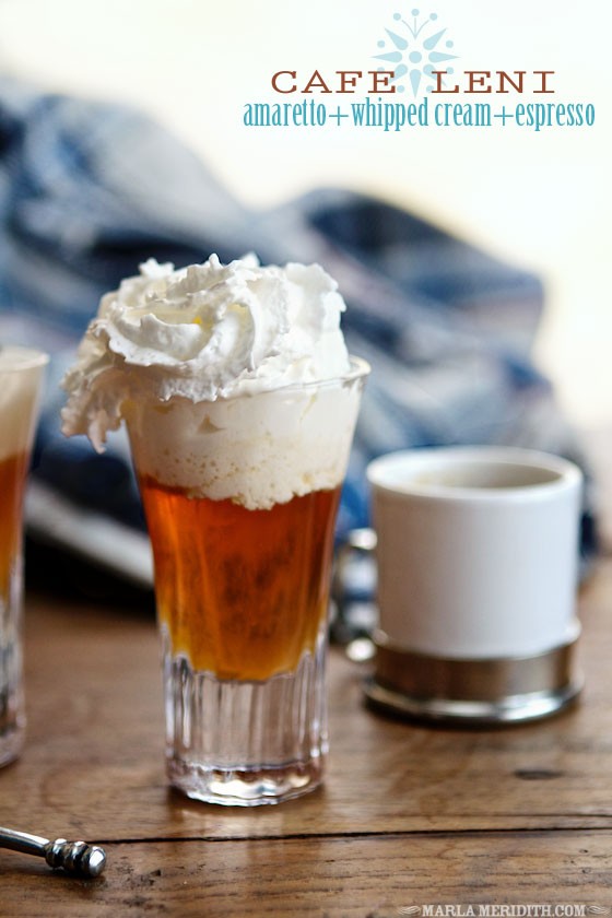 Cafe Leni {aka: Amaretto, Whipped Cream &amp; Espresso} | a warming &amp; very ...